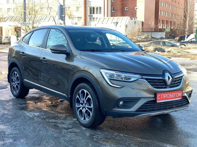 Renault Arkana серый металлик
