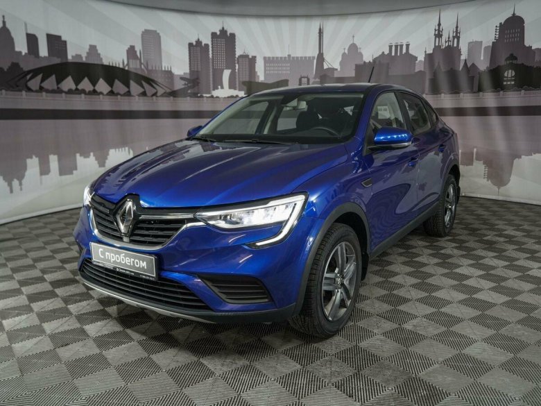 Серый Renault Arkana i 1.6 СVT (114 Л.С.) С пробегом