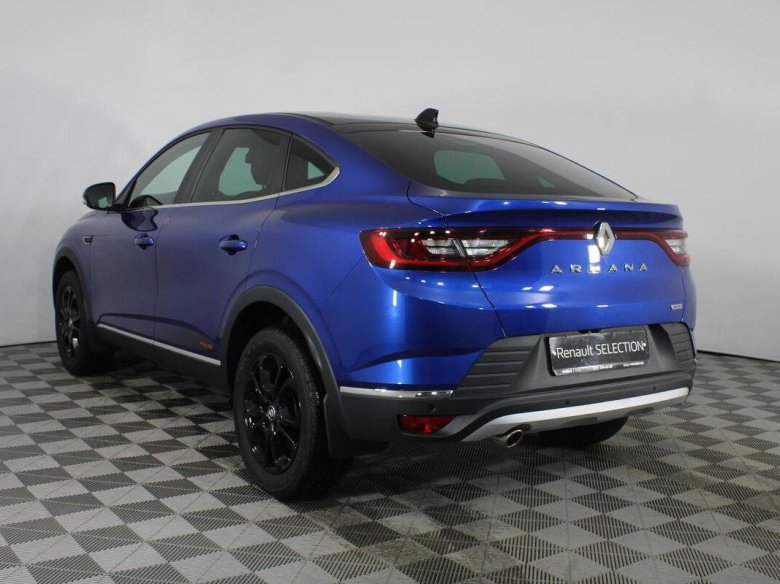 Renault Arkana 2021 года синий цвет