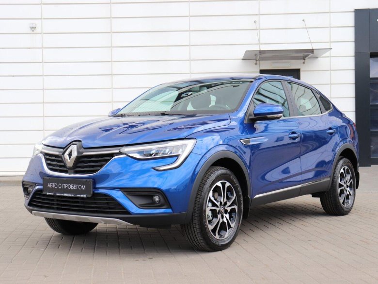 Рено аркана синяя