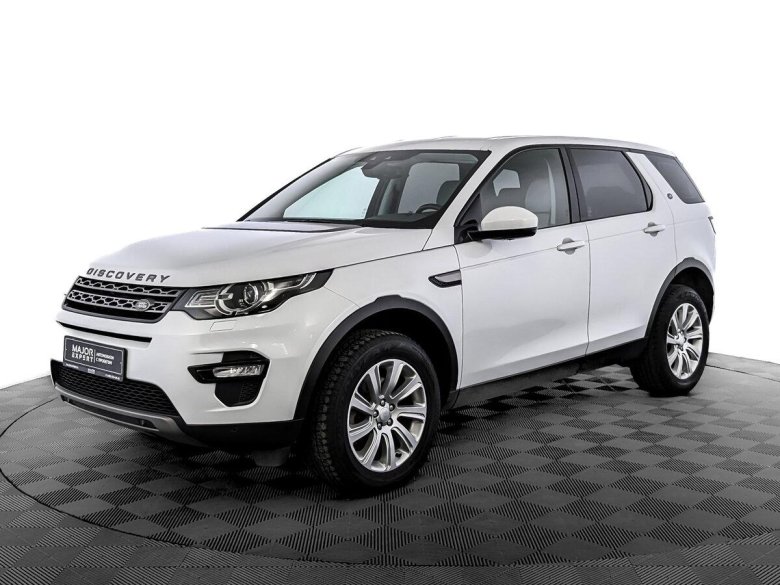 Ленд Ровер Дискавери спорт 2015 белый