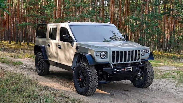 Внедорожник «тигр» (ГАЗ-2330) Гражданский