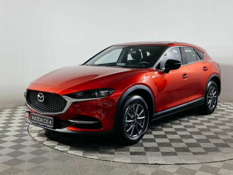 Mazda CX-4 фиолетовый