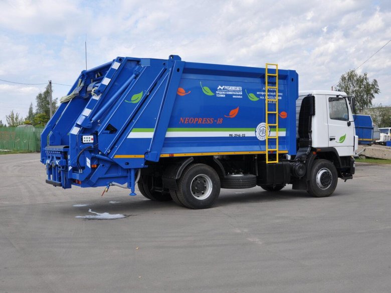 МАЗ 5340с2 мусоровоз