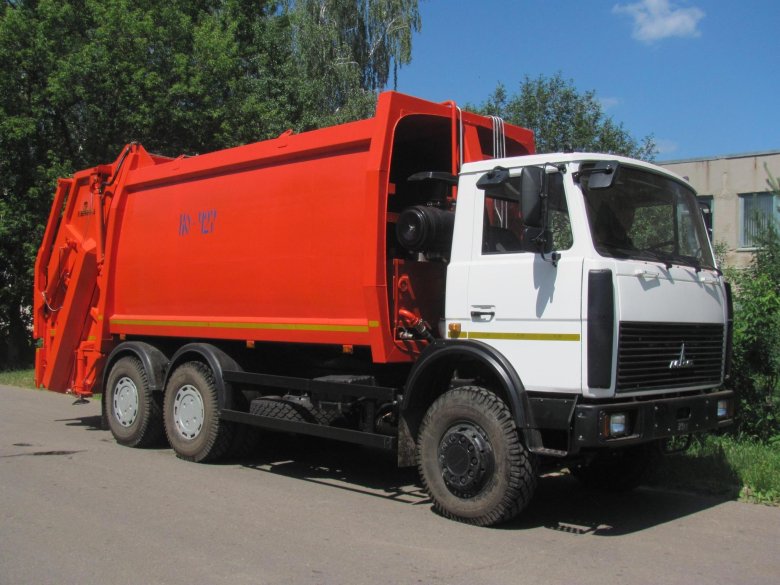 Мусоровоз МАЗ ко 427