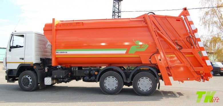 Мусоровоз МАЗ МКЗ 33009