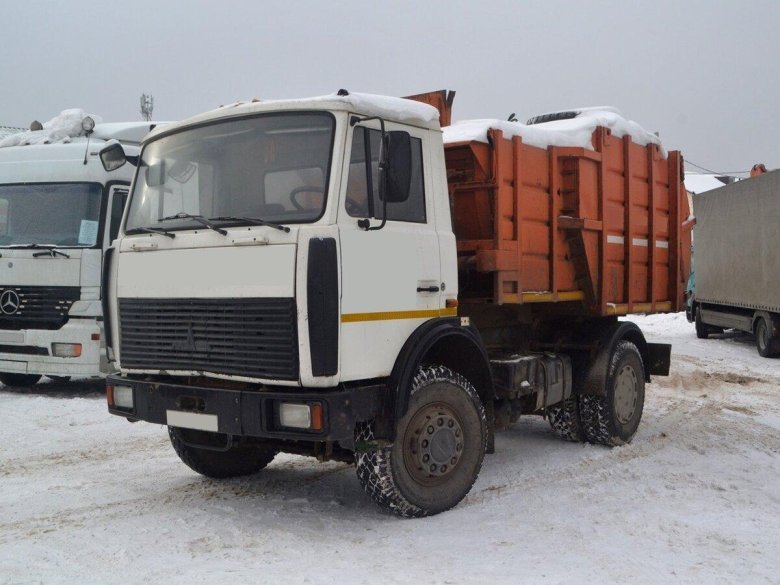 МАЗ 5551а2 мусоровоз