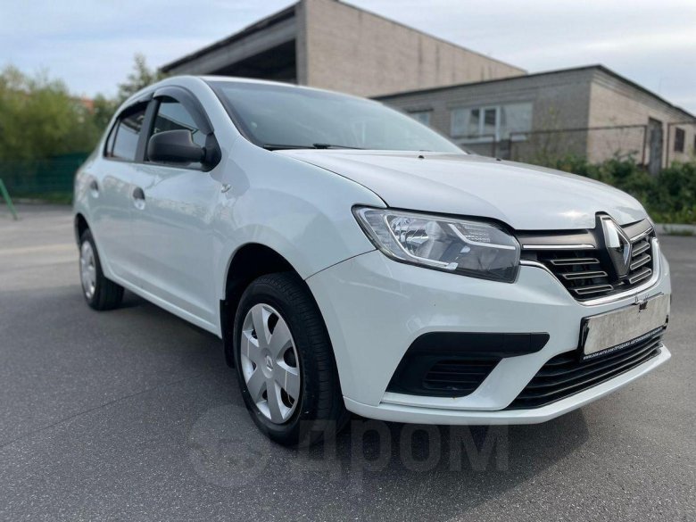 Рено Логан 2019 года серая