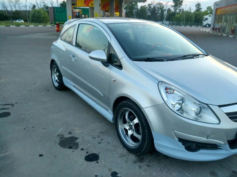 Opel Corsa d OPC обвес