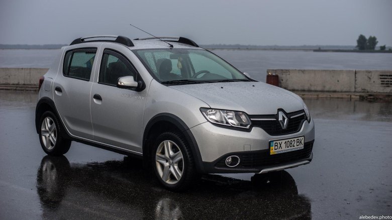 Renault Sandero Stepway серебристый
