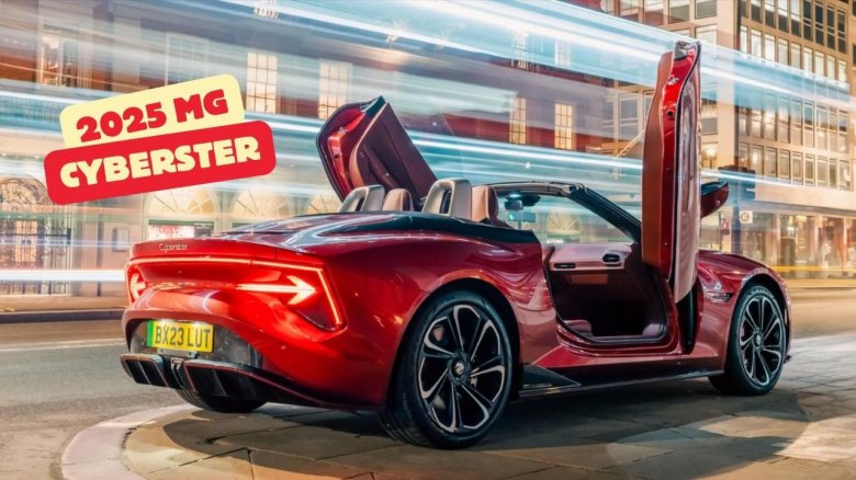 Mg cyberster родстер