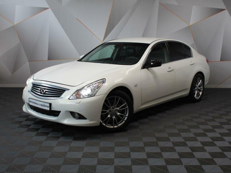 Белый перламутр Инфинити