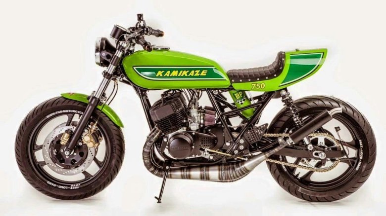 Мотоцикл камикадзе Кавасаки