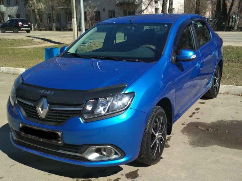 Логан 2 синий