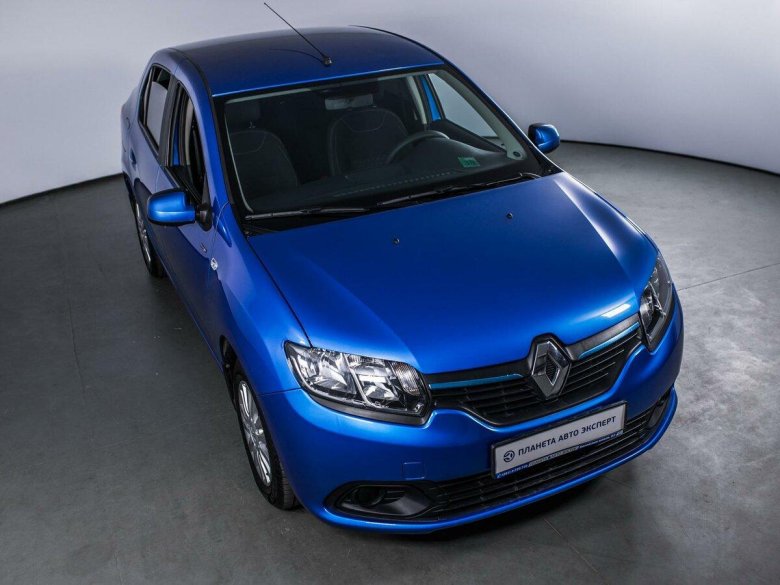 Рено Логан 2 синий