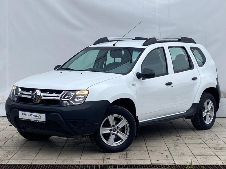 Рено Дастер 2017 белый