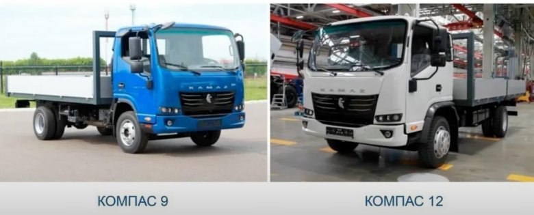 Новый КАМАЗ компас 12