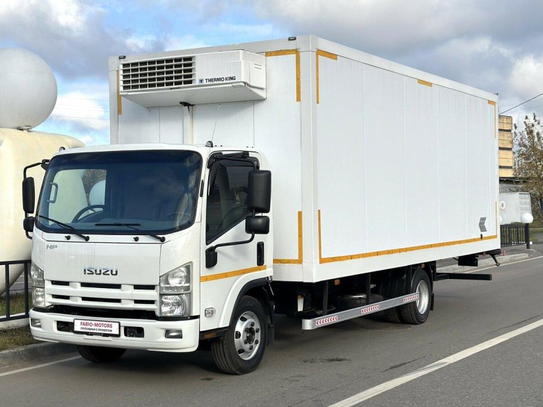 Isuzu fsr34 изотермический фургон