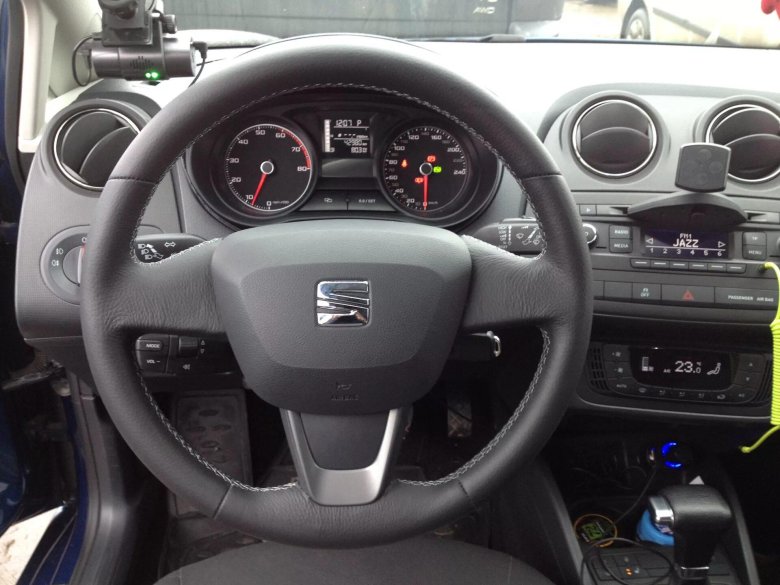 Сеат руль машина