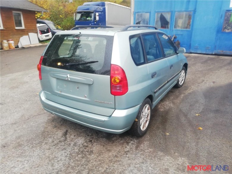Mitsubishi Space Star, 2002 багажник