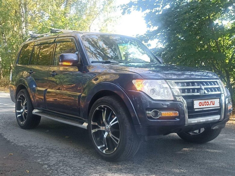 Паджеро 4 синий