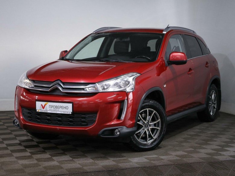 Красный металлик rouge Elixir Ситроен с 5 Айркросс