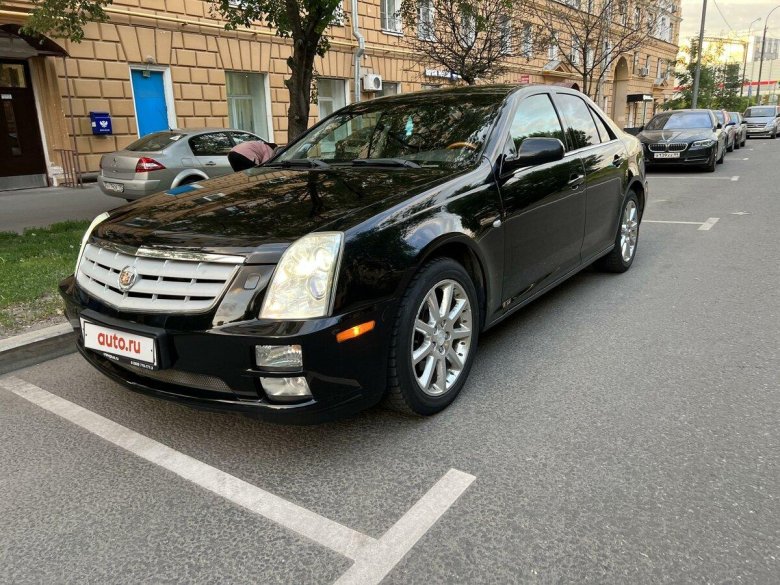 Cadillac sts i рестайлинг