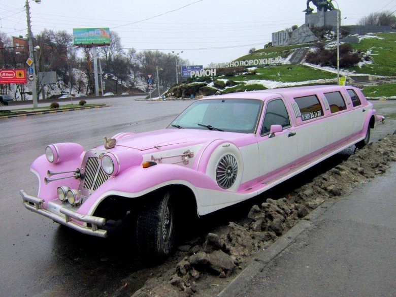 Кадиллак ретро лимузин