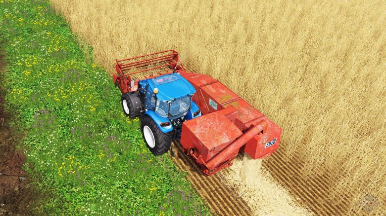 Зерноуборочный комбайн Bizon z020