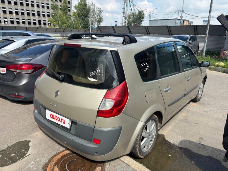 Renault scenic ii рестайлинг