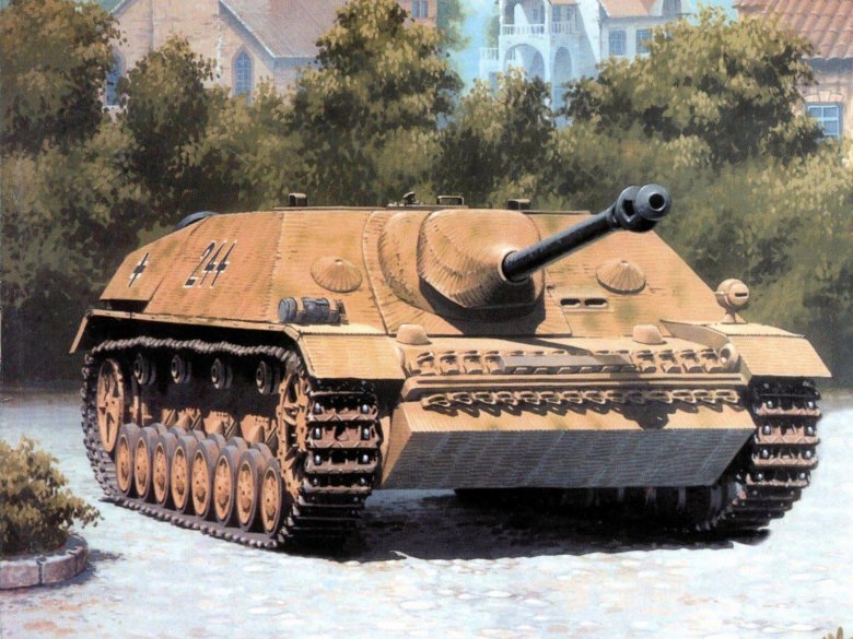 Истребитель танков "Jagdpanzer" IV, JAGDPZ IV (SD.KFZ.162)