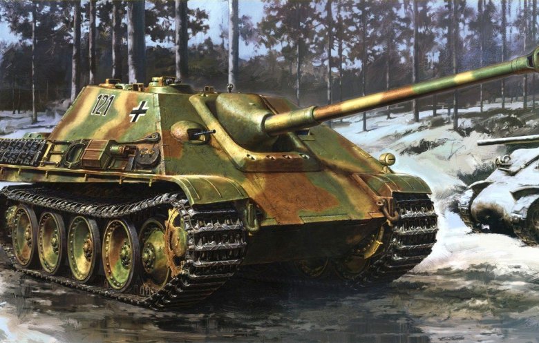 Ягдпантера самоходная Артиллерийская