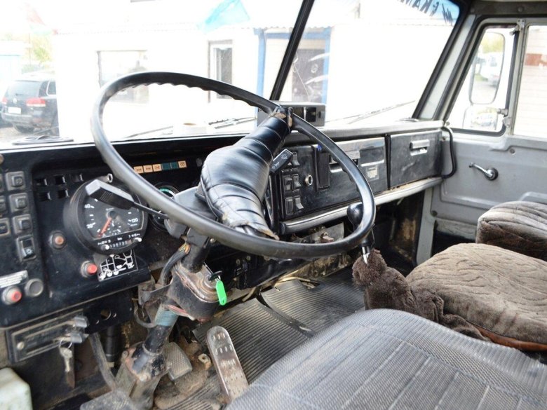 КАМАЗ 5320 тягач салон
