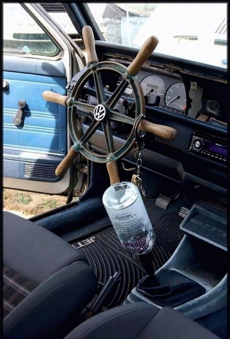 Необычный руль