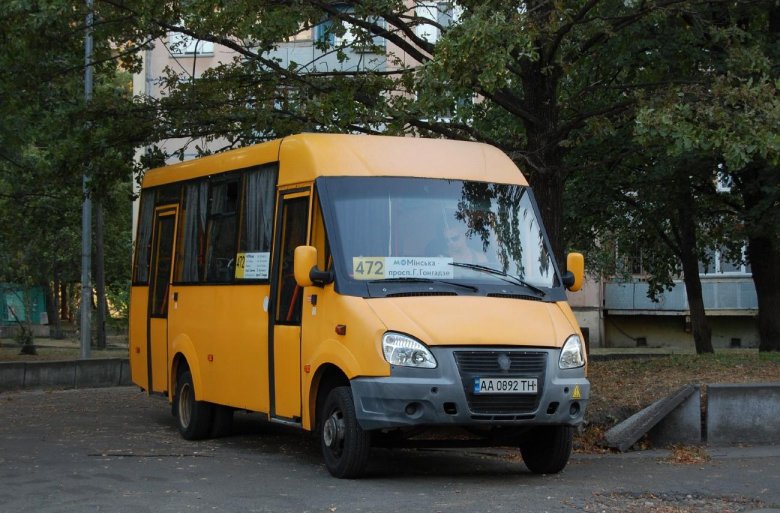 Маршрутка газель