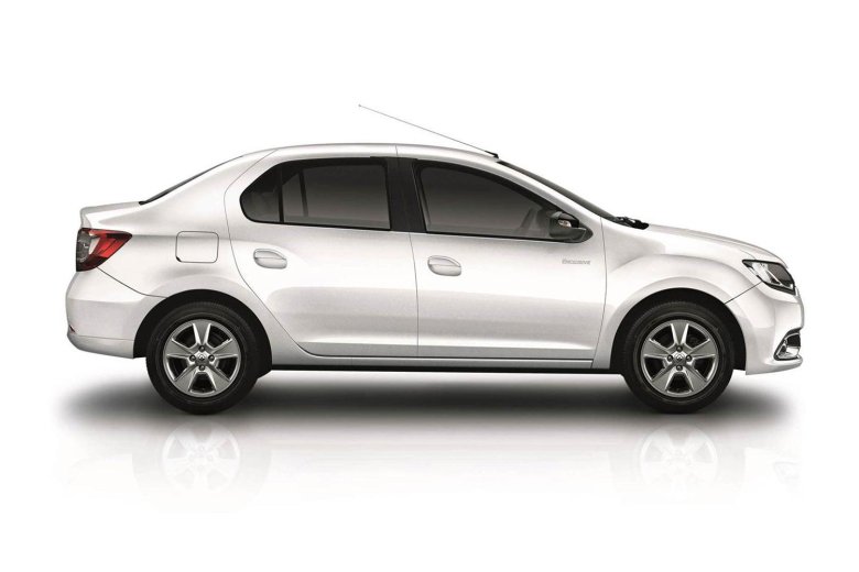 Рено Логан сбоку