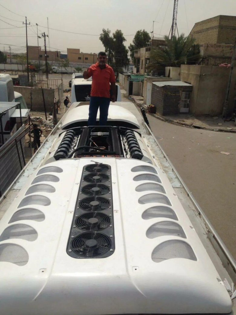 Кондиционер в автобусе