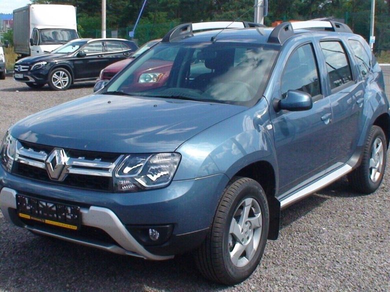 Renault Duster 2017 серый