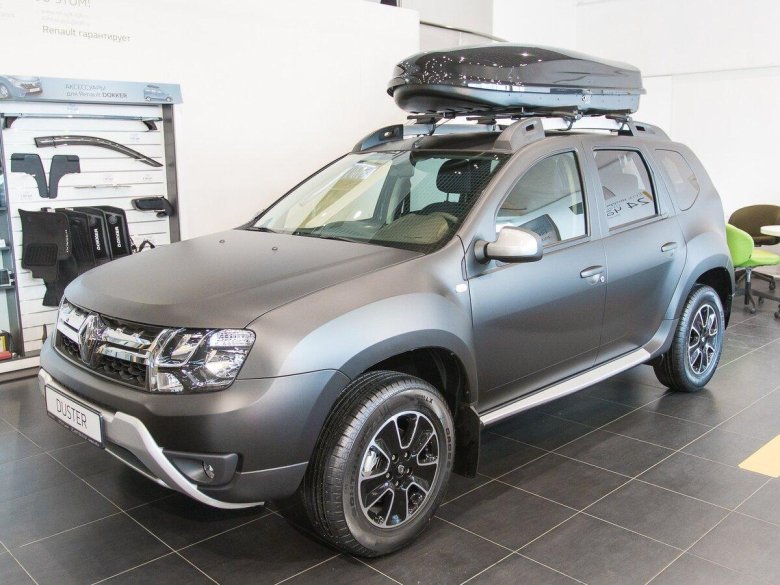 Рено Дастер серый