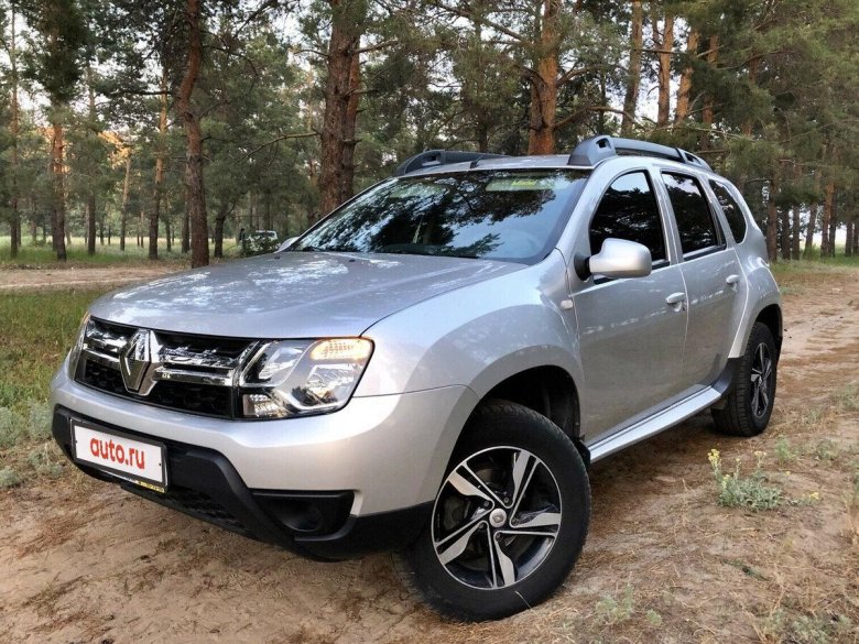 Серебристый Дастер