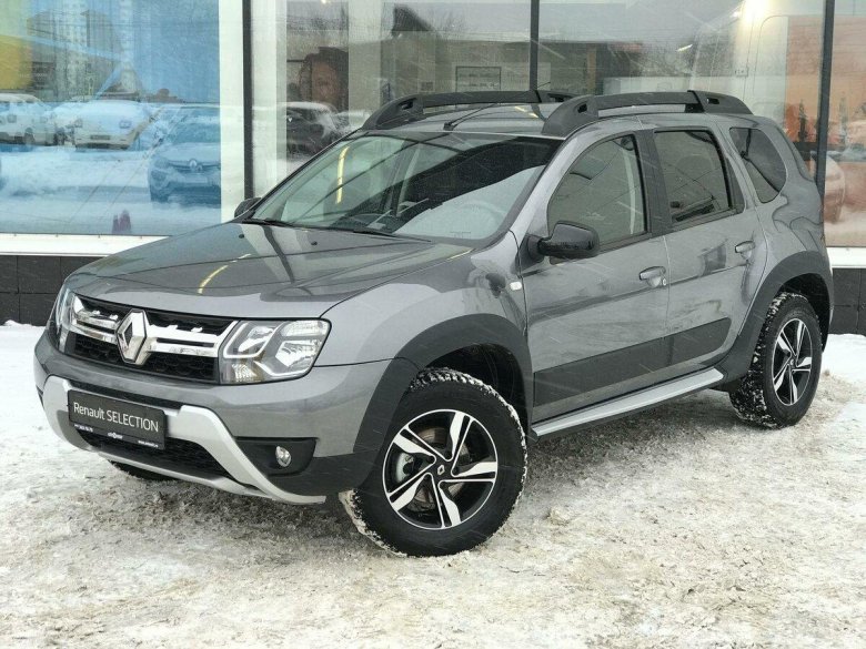 Рено Дастер 2019 серый
