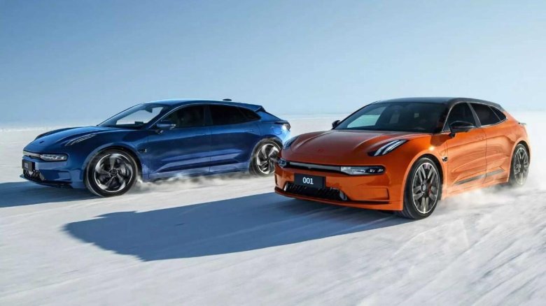 Электрокар zeekr 001