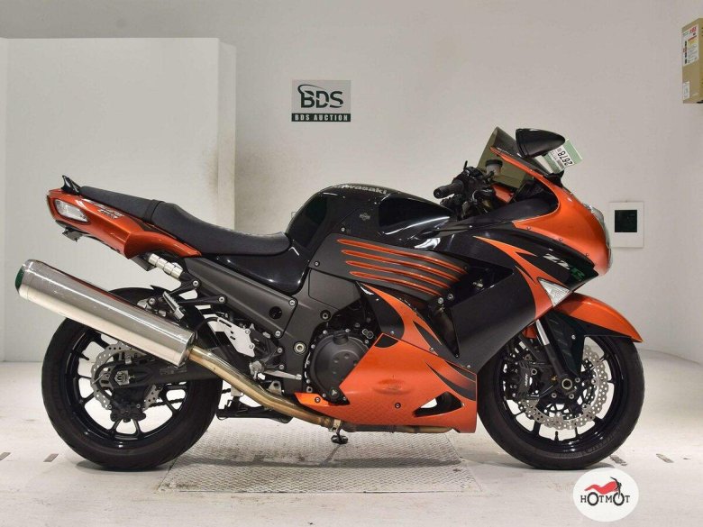 Новая kawasaki zzr1400 оранжевый цвет