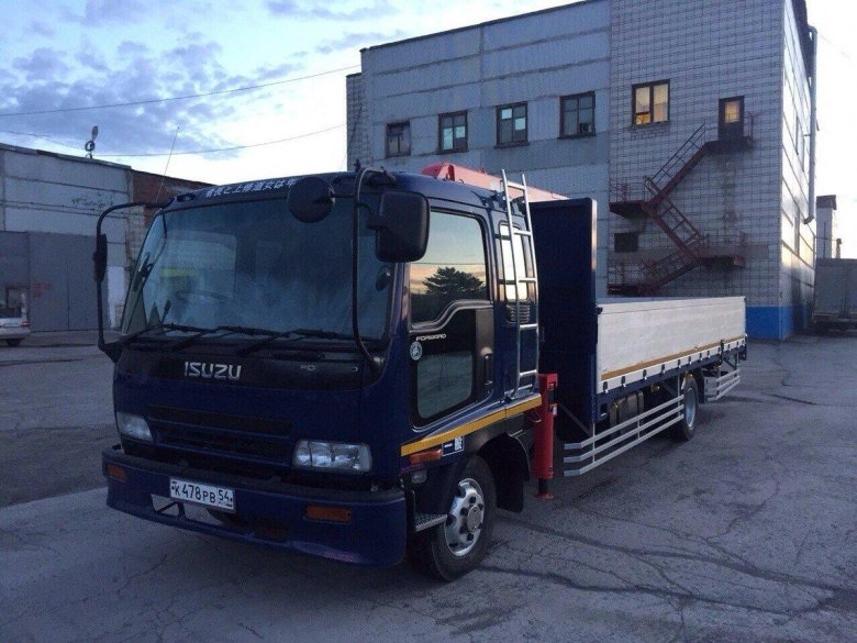 Исузу форвард манипулятор 5т