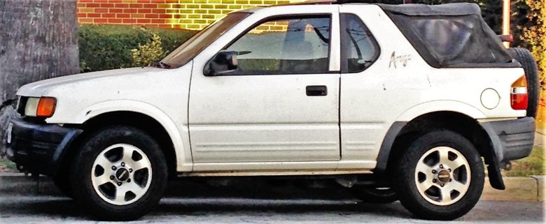 Левый порог Isuzu amigo 1