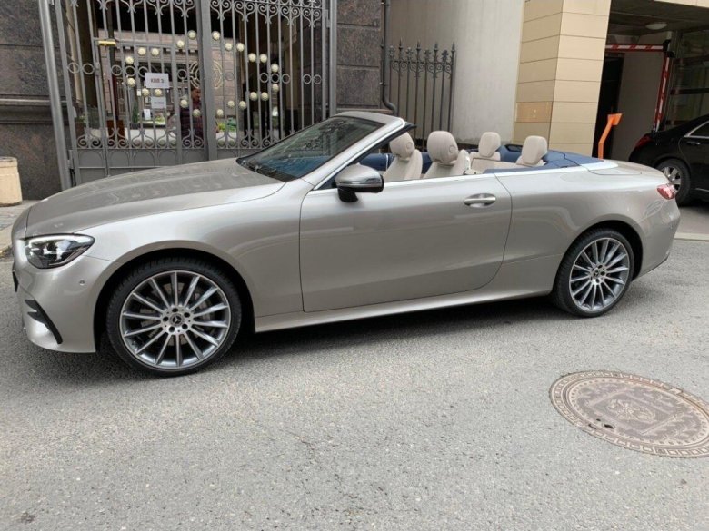 Мерседес е класс кабриолет 2022