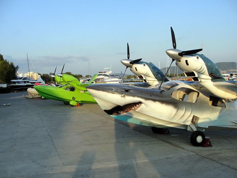 Самолет-амфибия л-42 \ чайка\