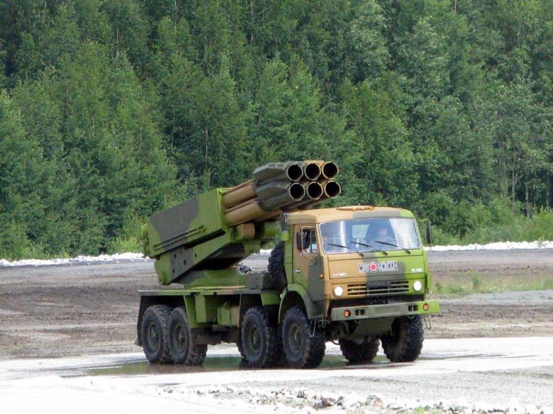 РСЗО Кама 9а52 4