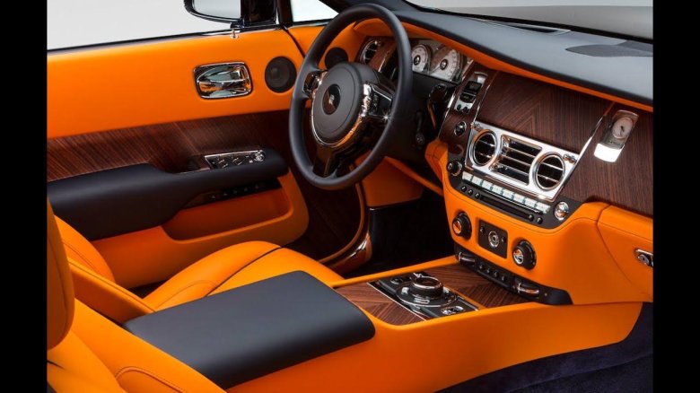 Роллс Ройс салон