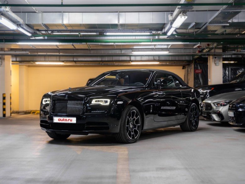 Черный роллс ройс